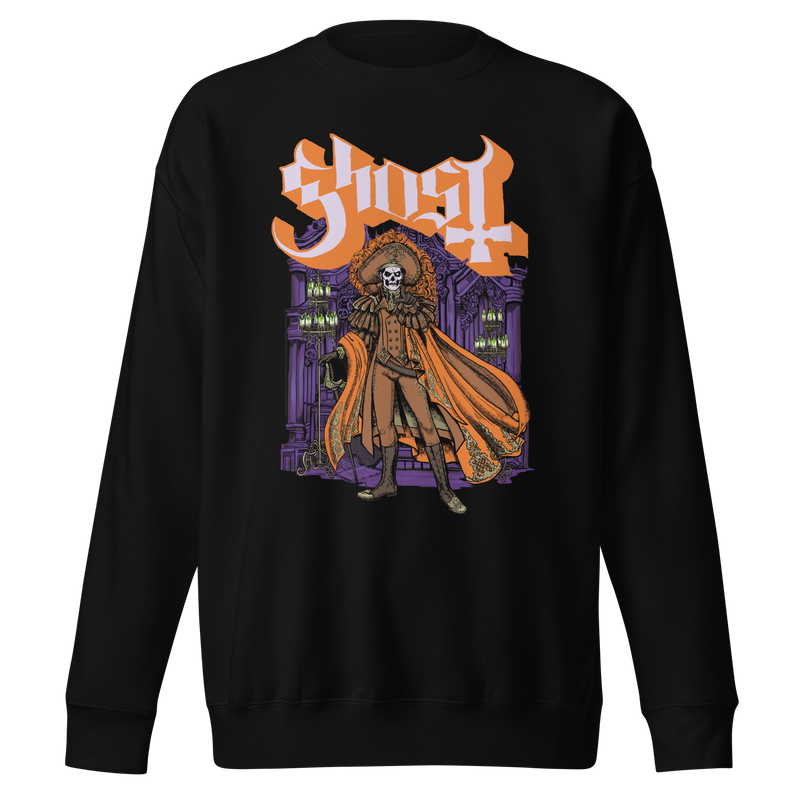 Stakes - Ghost Orange Cape Jumbo Print Sweatshirt -