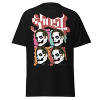 Ghost - Quattro Jumbo Print T - Black