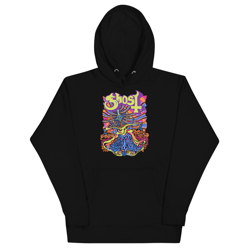 Ghost - Stained Glass Classic Hoodie - Black