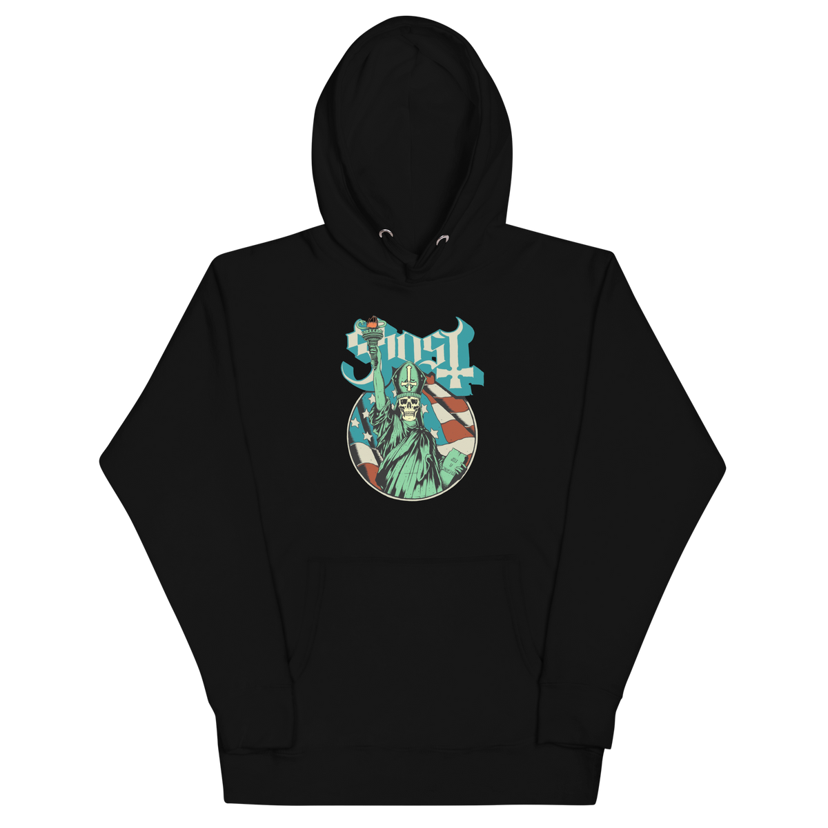 Ghost - Statue of Liberty Classic Hoodie - Black