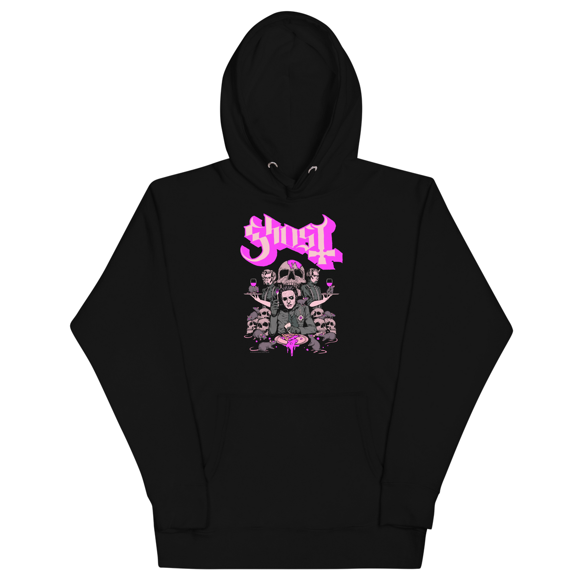 Ghost - What's for Dinner Classic Hoodie - Black