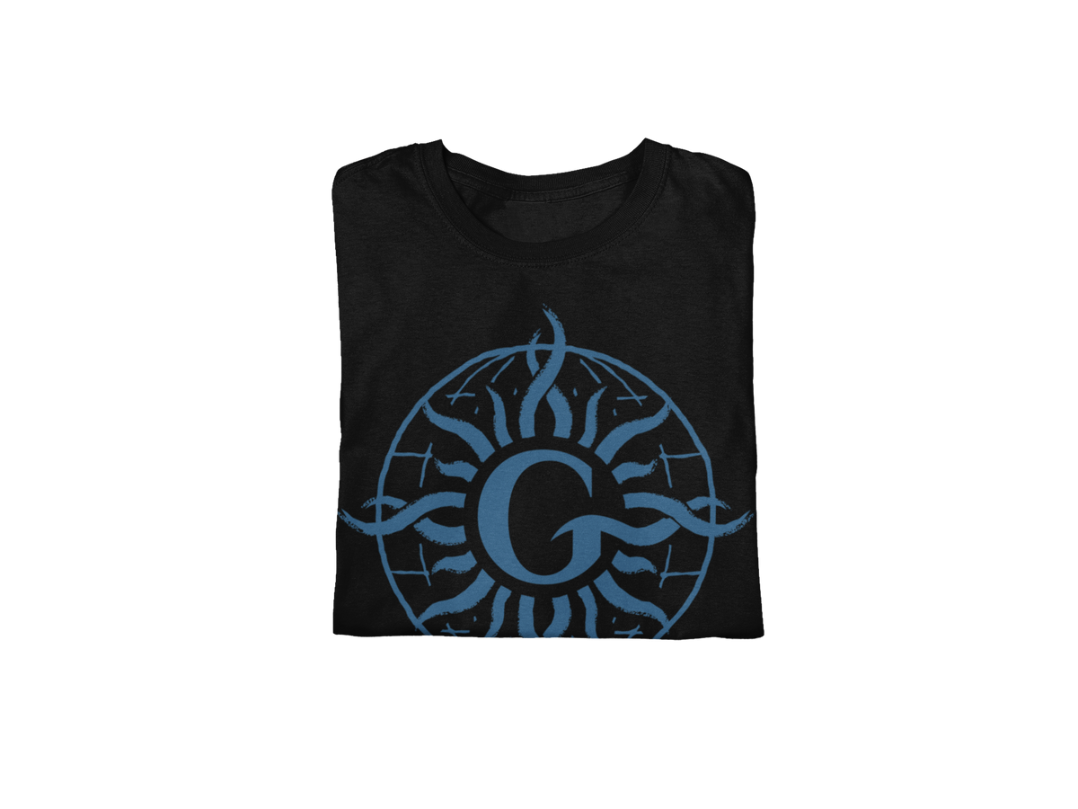 Godsmack - G Compass Logo Jumbo Print T-Shirt - Black