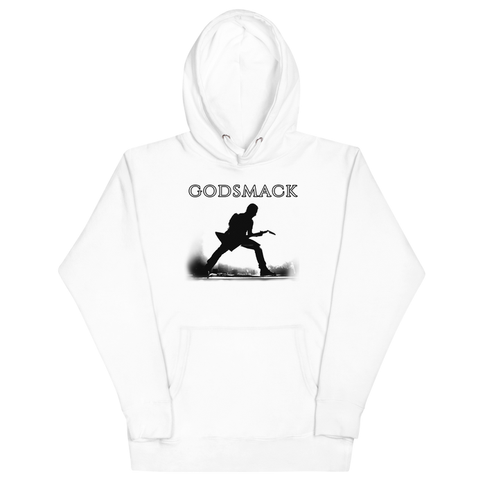 Godsmack - Lean In Sillouhete Classic Hoodie - White