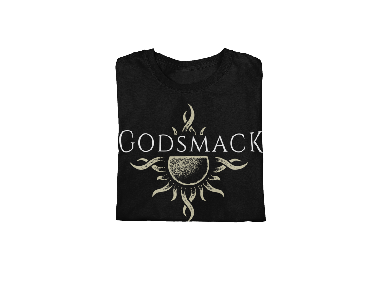 Godsmack - Moon Comes Up Jumbo Print T-Shirt - Black