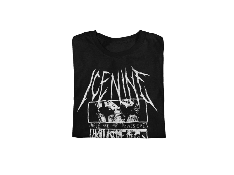 Ice Nine Kills - Devil's Eyes Jumbo Print T - Black