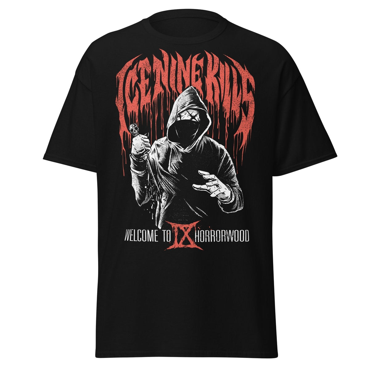 Ice Nine Kills - Ix Horrorwood Jumbo Print T - Black