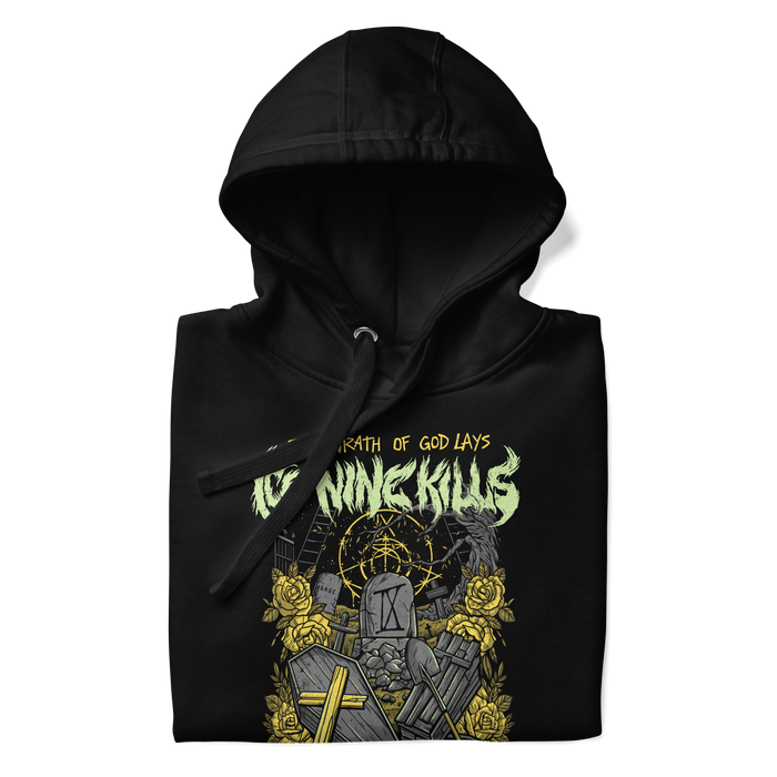 Ice Nine Kills - Yellow Wrath Classic Hoodie - Black