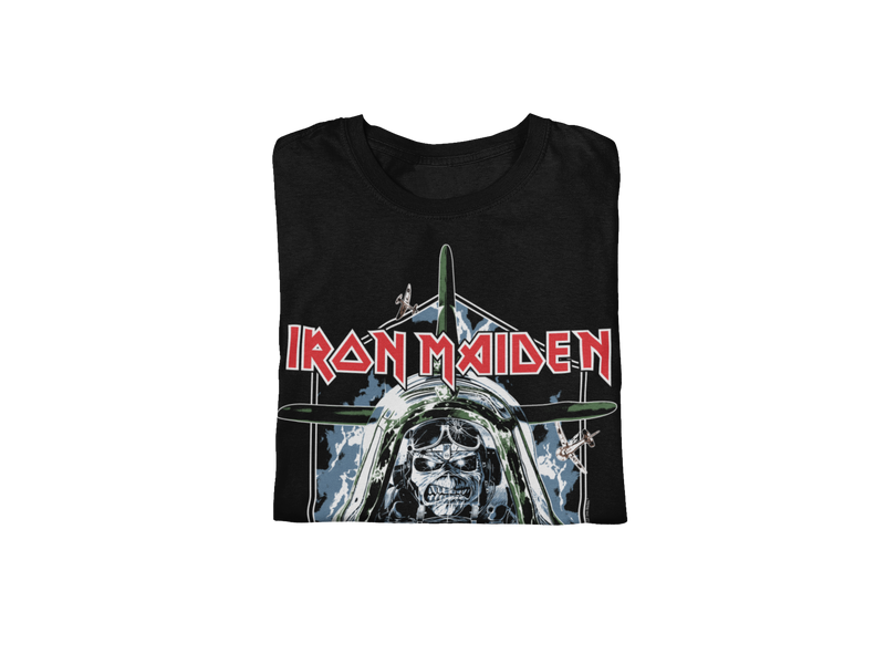 Iron Maiden - Aces High Jumbo Print T-Shirt - Black