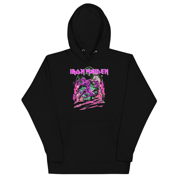 Iron Maiden - Devil's Fight Classic Hoodie - Black