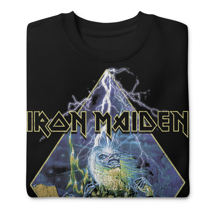 Stakes - Iron Maiden - Lightning Jumbo Print Sweatshirt -