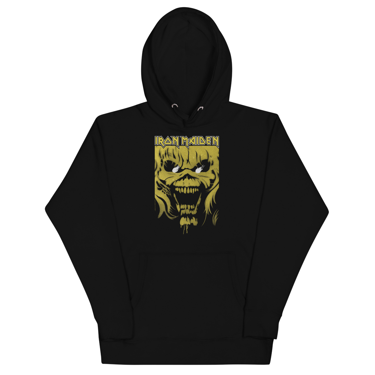 Iron Maiden - Open Mouth Classic Hoodie - Black