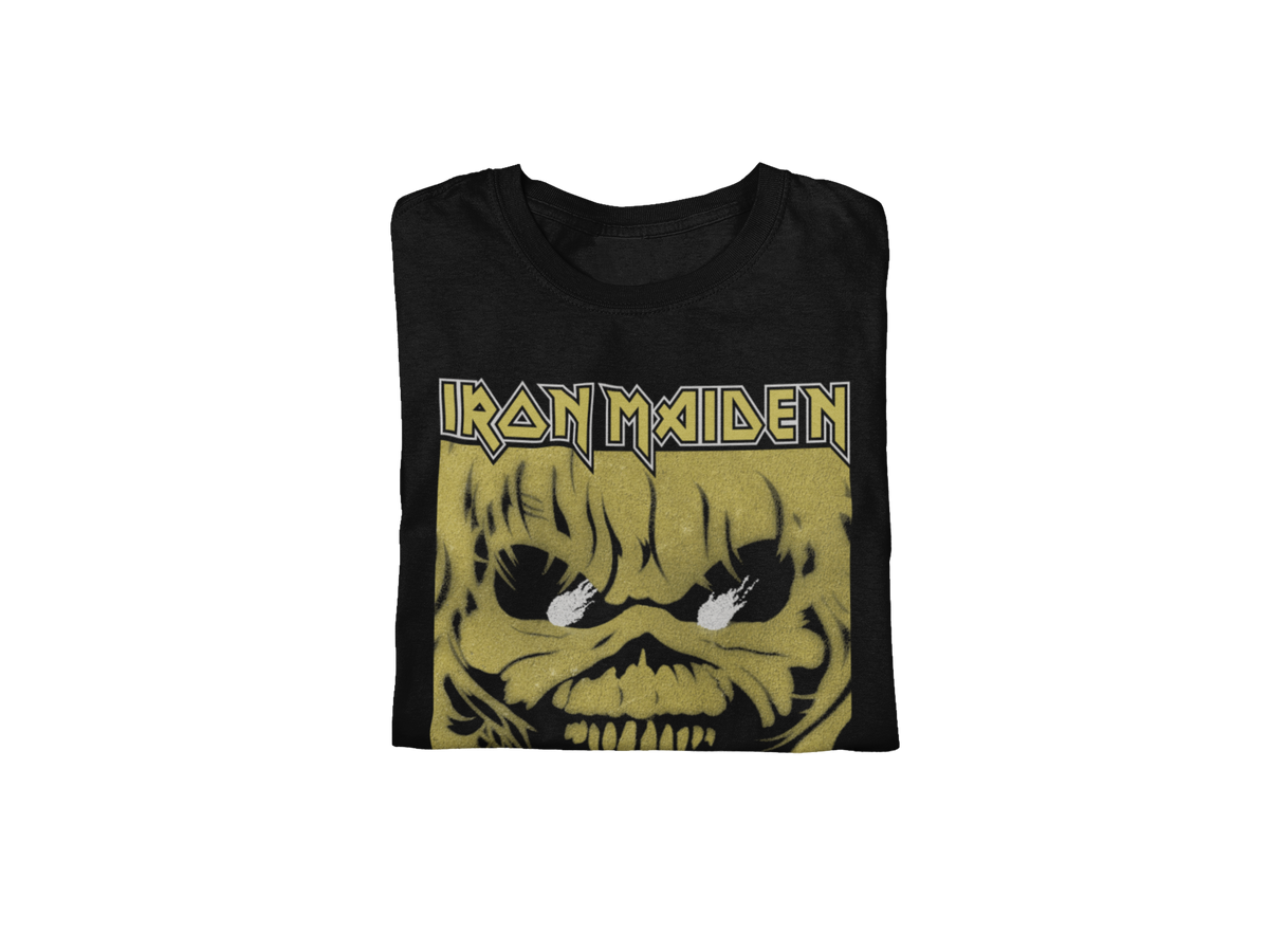 Iron Maiden - Open Mouth Jumbo Print T - Black