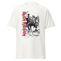 Iron Maiden - Trooper Jumbo Print T-Shirt - White