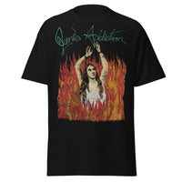 Jane's Addiction - Flames Jumbo Print T-Shirt - Black