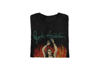 Jane's Addiction - Flames Jumbo Print T-Shirt - Black