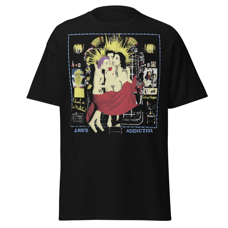 Jane's Addiction - Three Ladies Jumbo Print T-Shirt - Black