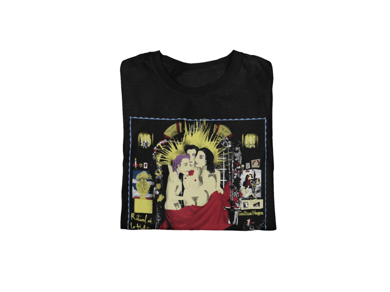 Jane's Addiction - Three Ladies Jumbo Print T-Shirt - Black