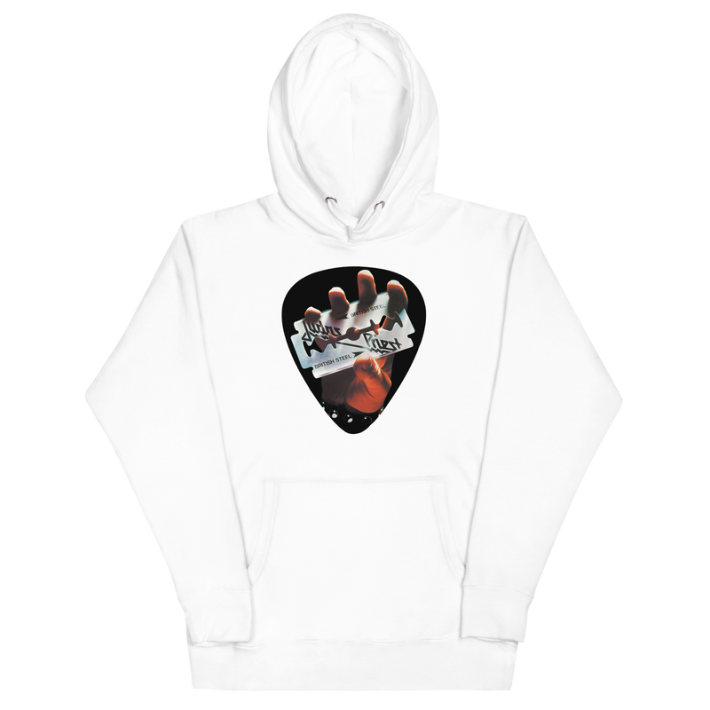 Judas Priest - British Steel Classic Hoodie - White