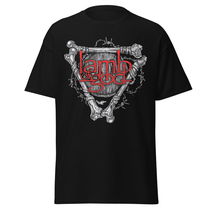 Lamb Of God - Bones Jumbo Print T-Shirt - Black