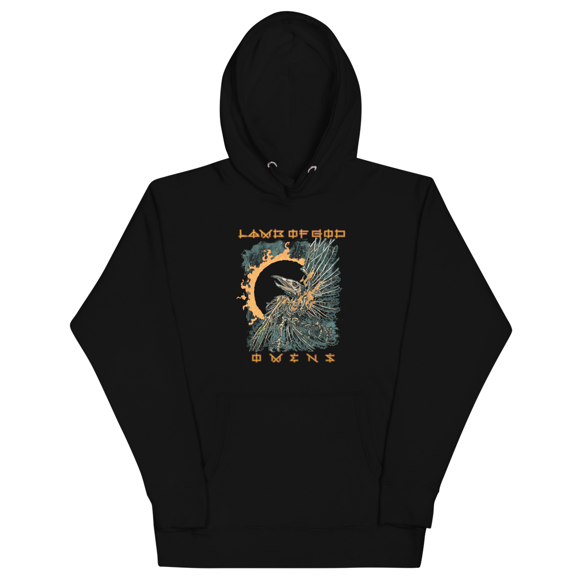 Lamb of God - Omens Album Cover Classic Hoodie - Black