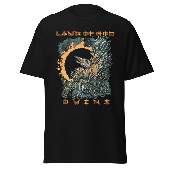 Lamb Of God - Omens Album Cover Jumbo Print T-Shirt - Black