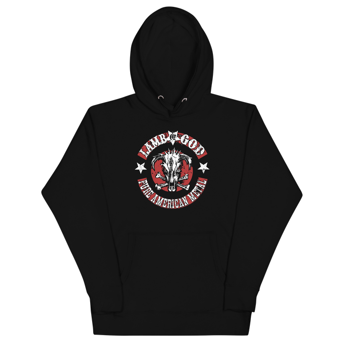 Stakes - Lamb of God Pure American Metal Classic Hoodie -