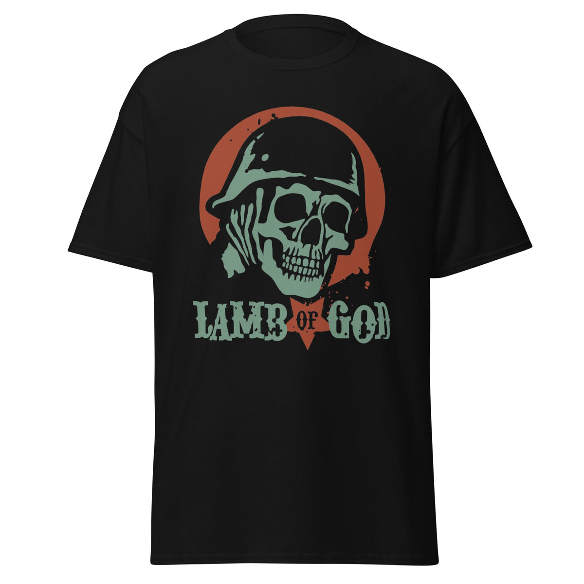 Lamb Of God - Skeleton Army Jumbo Print T-Shirt - Black