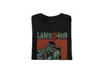 Lamb Of God - Skeleton Army Plato Quote Jumbo Print T-Shirt - Black