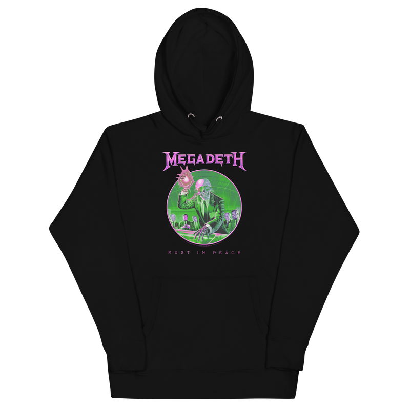 Megadeth - Purple Rust Classic Hoodie - Black