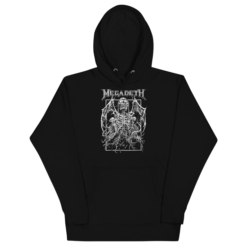 Stakes - Megadeth Skeleton Wings Classic Hoodie -