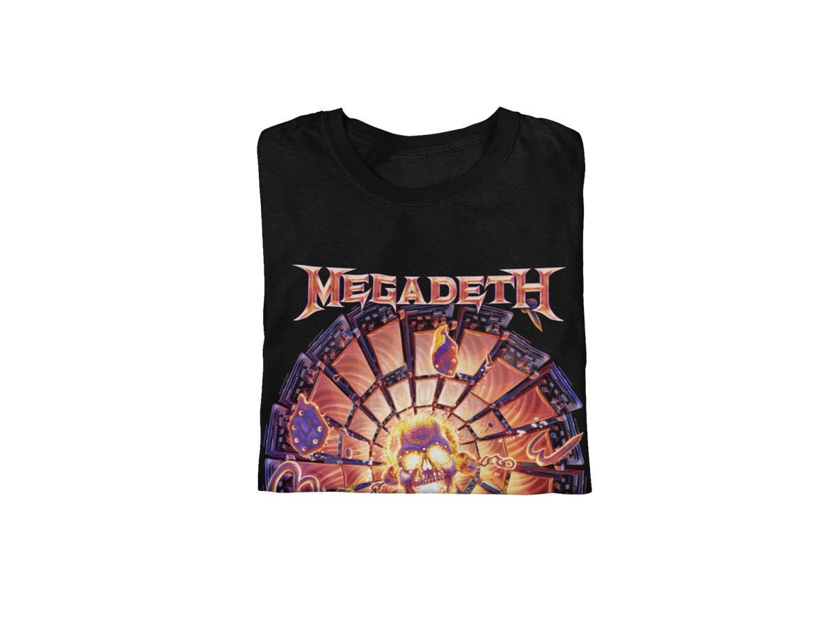 Megadeth - Super Collider Jumbo Print T - Black