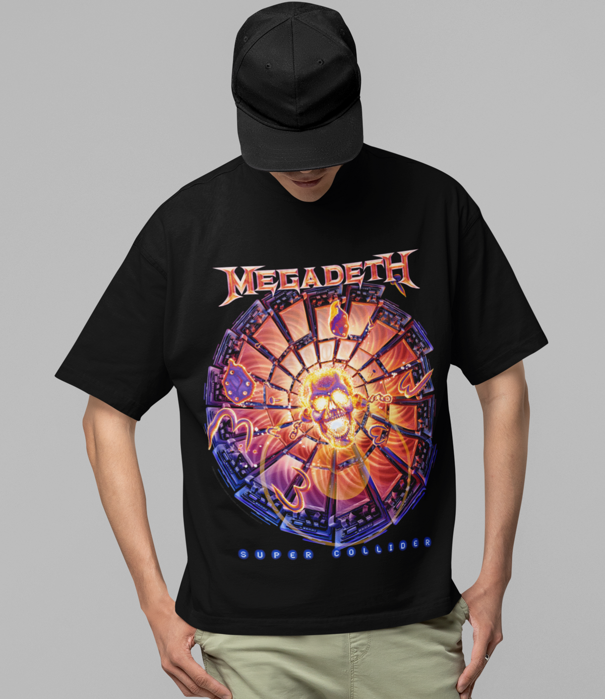 Megadeth - Super Collider Jumbo Print T - Black