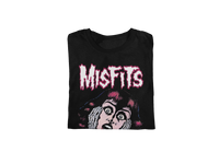 Misfits - Screaming Jumbo Print T-Shirt - Black