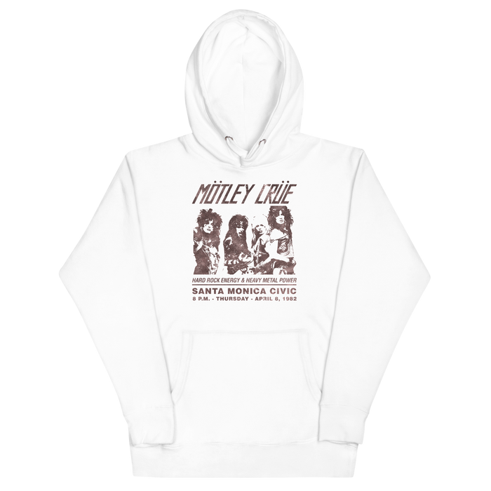 Stakes - Motley Crue '82 Santa Monica Classic Hoodie -