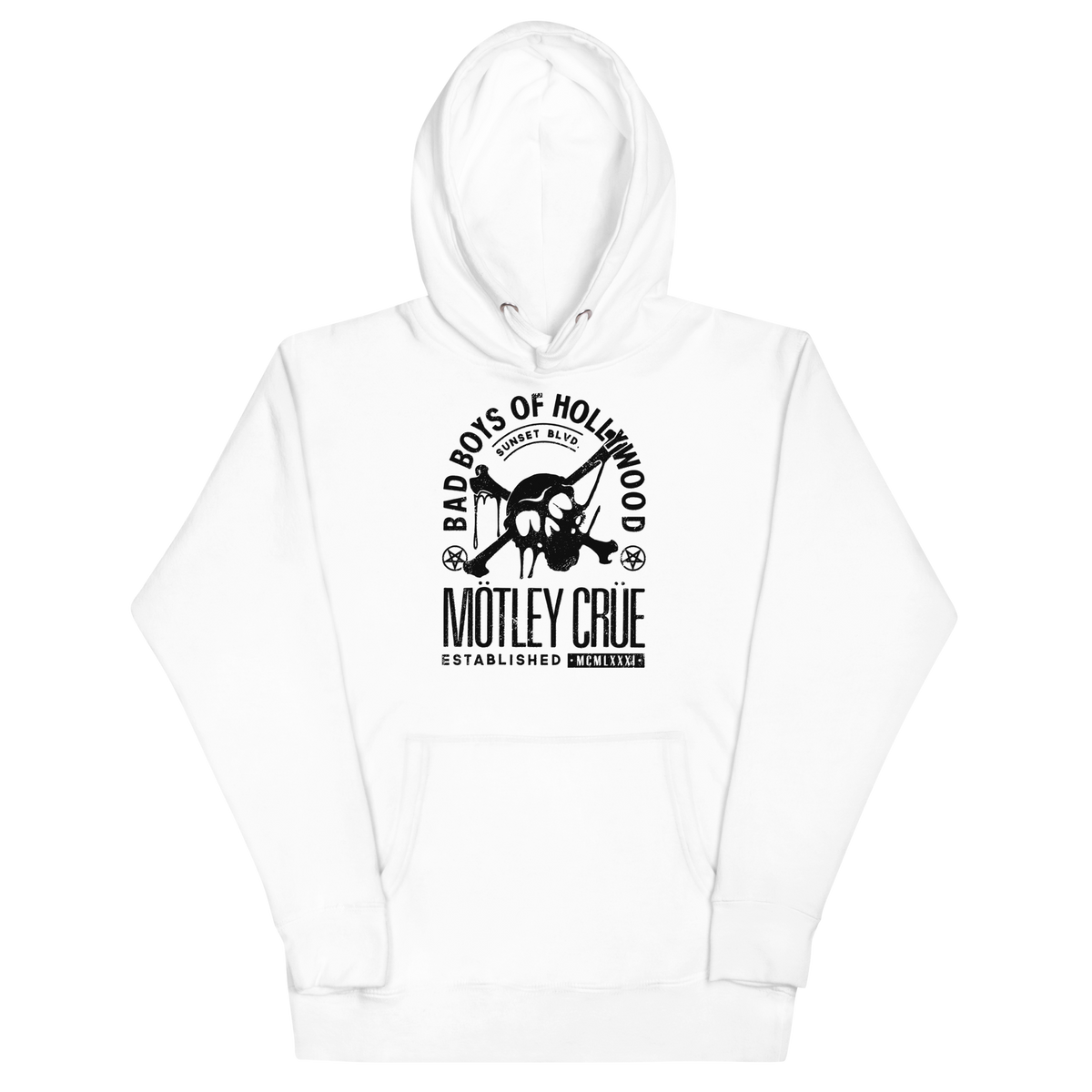 Stakes - Motley Crue Bad Boys of Hollywood Classic Hoodie -