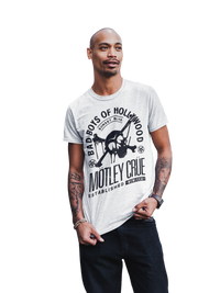 Motley Crue - Bad Boys of Hollywood Jumbo Print T - White