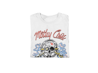 Motley Crue - Girl's Skull Jumbo Print T - White