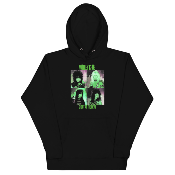 Stakes - Motley Crue Green Shout Classic Hoodie -