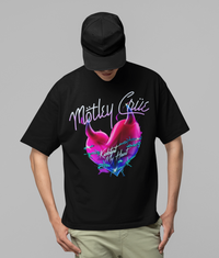 Motley Crue - Kickstart Jumbo Print T - Black