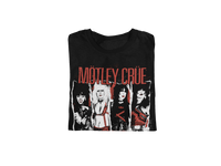 Motley Crue - the Dirt Jumbo Print T - Black