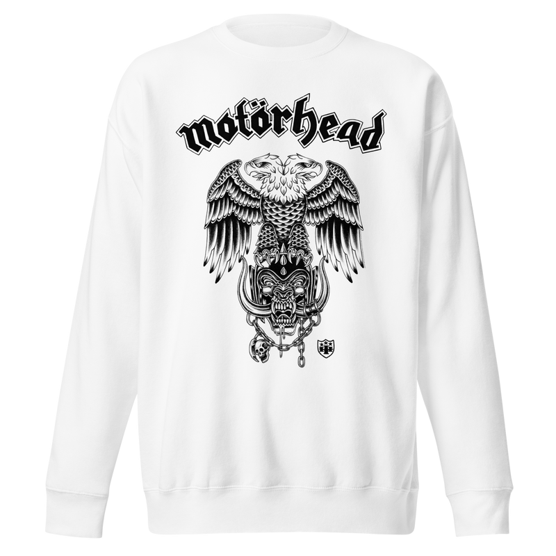 Motorhead - Double Eagle Jumbo Print Sweatshirt - White