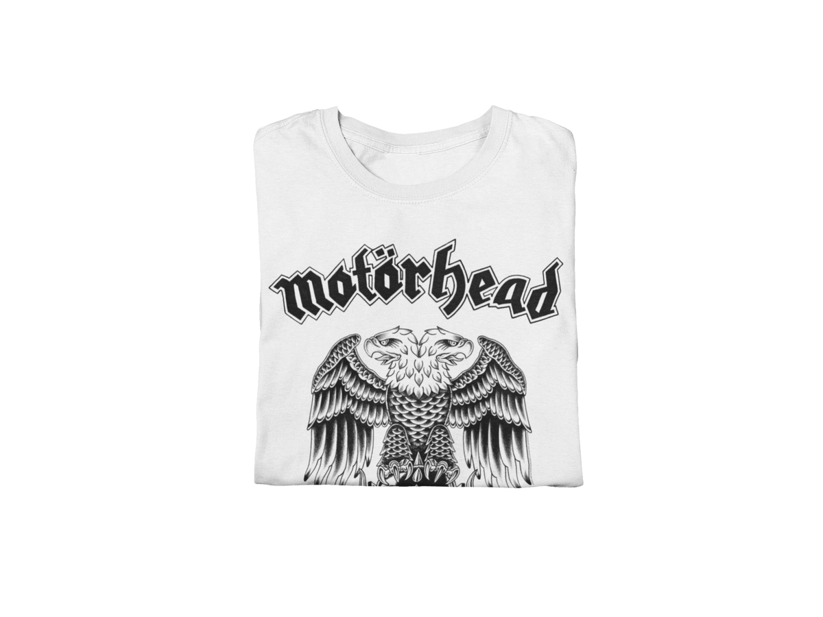 Motorhead - Double Eagle Jumbo Print T-Shirt - White