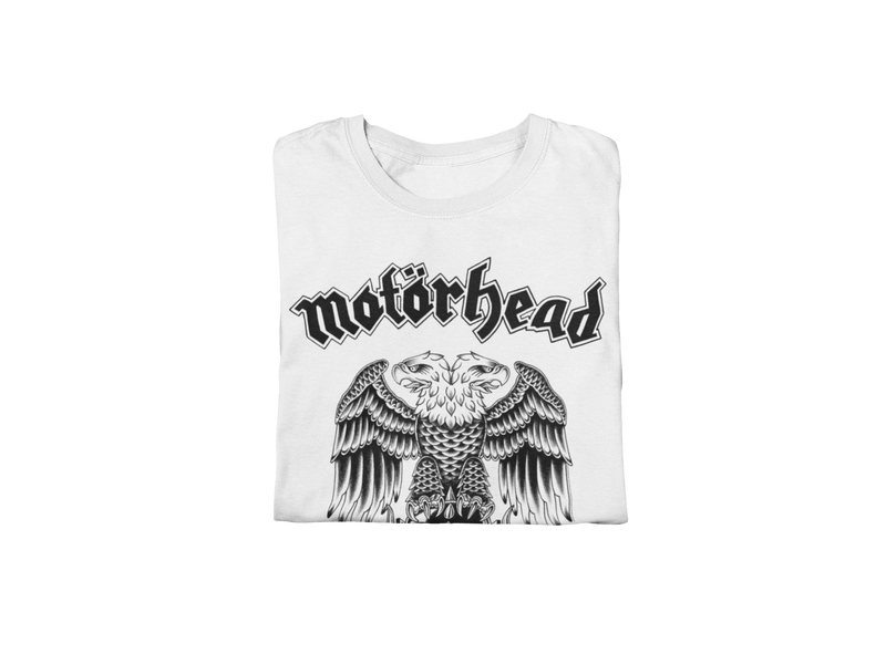 Motorhead - Double Eagle Jumbo Print T-Shirt - White