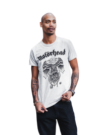 Motorhead - Double Eagle Jumbo Print T-Shirt - White