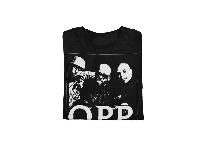 Naughty by Nature - O.P.P. Jumbo Print T - Black