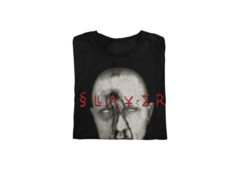 Stakes - Slayer Blank Eyes Jumbo Print T-shirt - Black