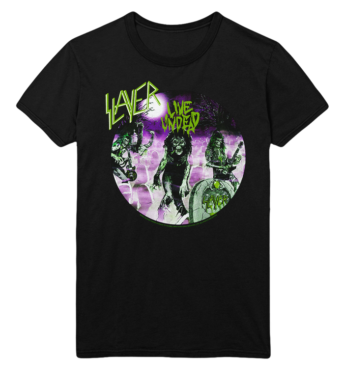 Stakes - Slayer Green Undead Jumbo Print T-Shirt -