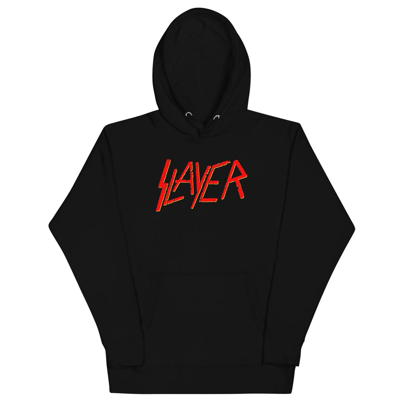 Slayer - Red Logo Hoodie - Black