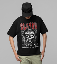 Stakes - Slayer Seasons in the Abyss Jumbo Print T-shirt - Black