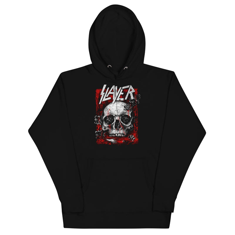 Slayer - Skull Logo Hoodie - White